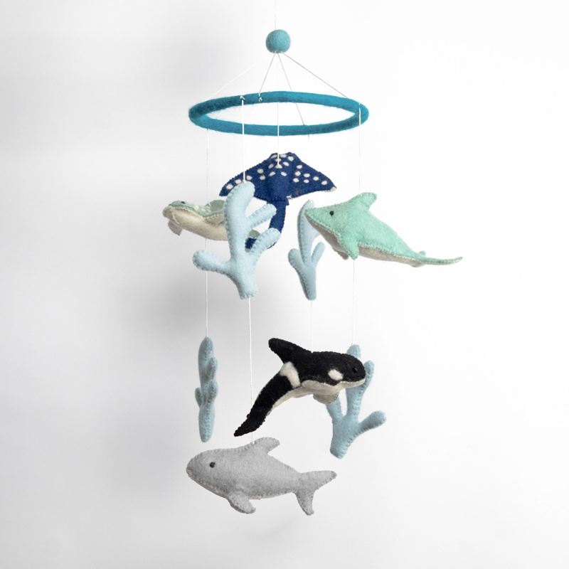Felt Sea Life Mobile