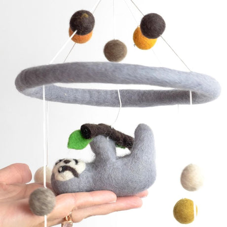 Felt Sloth Mobile