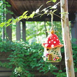Felt Birdhouse Fungi House