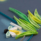 Fireflies Quilling Card