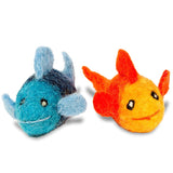 Fish Wool Cat Toy Pack of 2