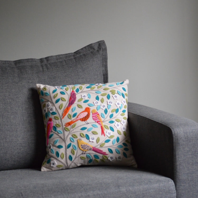 Five Birds Pillow Styled 3