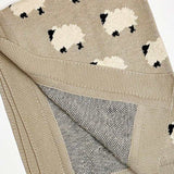 Furry Sheep Baby Blanket 1