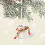 Fuzzy Kitten Ornament