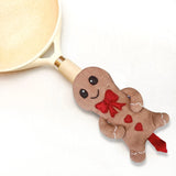 Gingerbread Man Skillet Handle