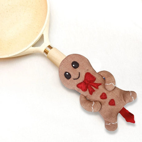 Gingerbread Man Skillet Handle