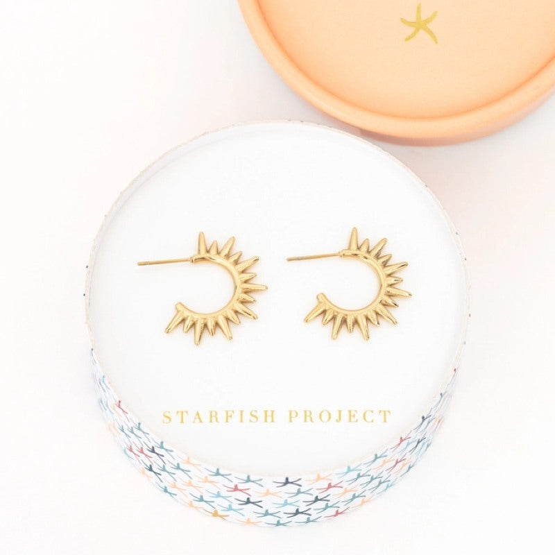 Glow Up Hoop Earrings