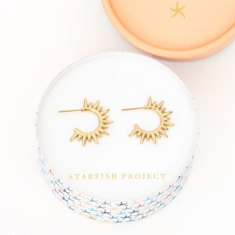 Glow Up Hoop Earrings