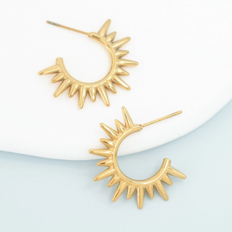 Glow Up Hoop Earrings