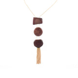 Gracia Necklace - Burgundy
