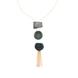 Gracia Necklace - Cool Gray