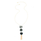 Gracia Necklace - Cool Gray