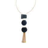 Gracia Necklace - Navy