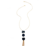 Gracia Necklace - Navy