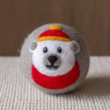 Holiday Eco Wool Dryer Ball - Polar Bear