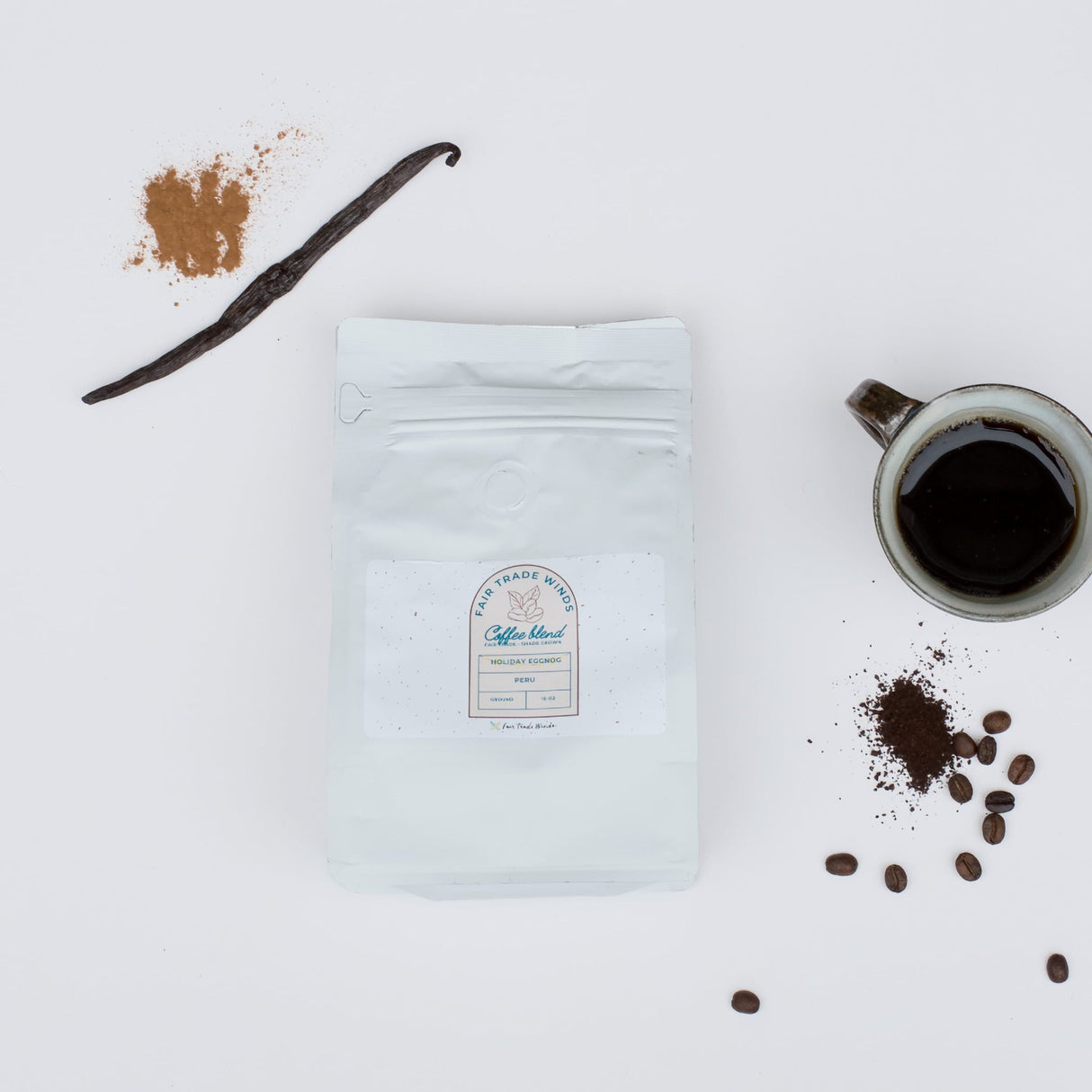 Holiday Eggnog 10 oz Coffee Ground