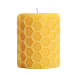 Honeycomb Pillar Candle