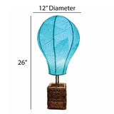 Hot Air Balloon Table Lamp - Blue - est. ship 5/2026
