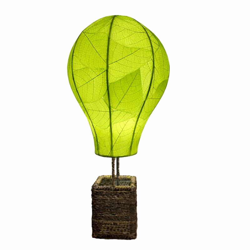 Hot Air Balloon Table Lamp - Green - est. ship 5/2026