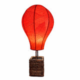 Hot Air Balloon Table Lamp - Red