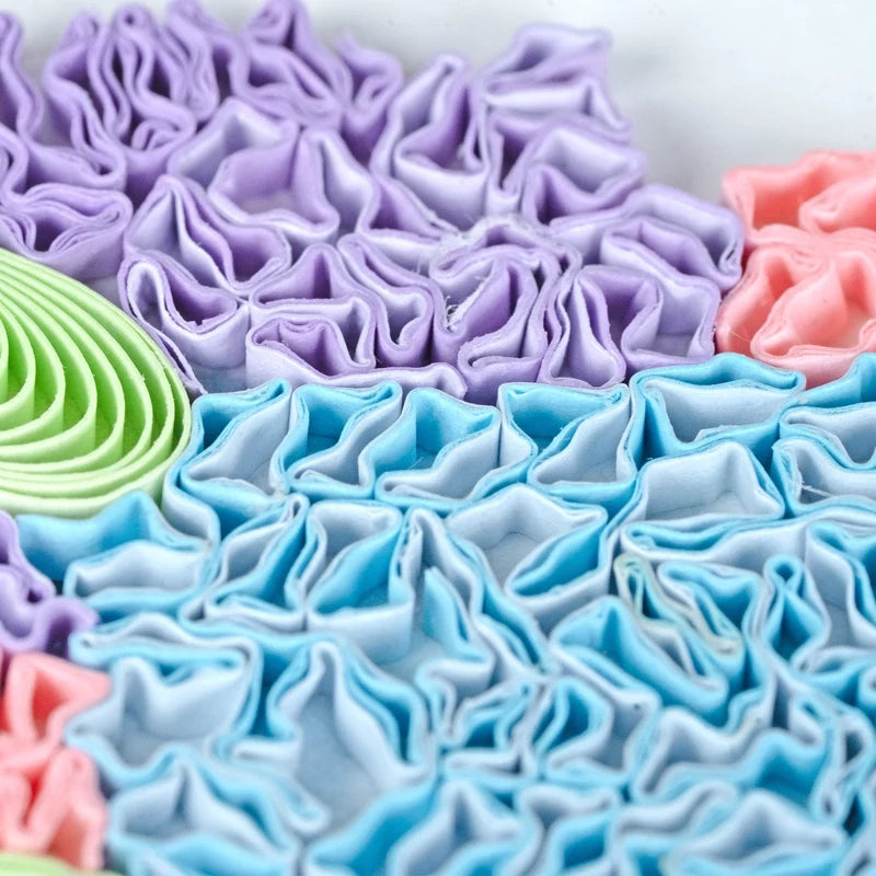 Hydrangea Bouquet Birthday Quilling Card