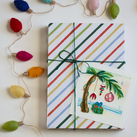 Island Holiday Quilling Card