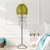 Jellyfish Floor Leaf Lamp – Green 1
