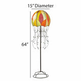 Jellyfish Floor Leaf Lamp – Multi 2