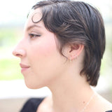 Journey of Hope Huggie Earrings Sterling Silver