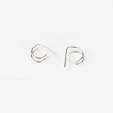 Journey of Hope Huggie Earrings Sterling Silver