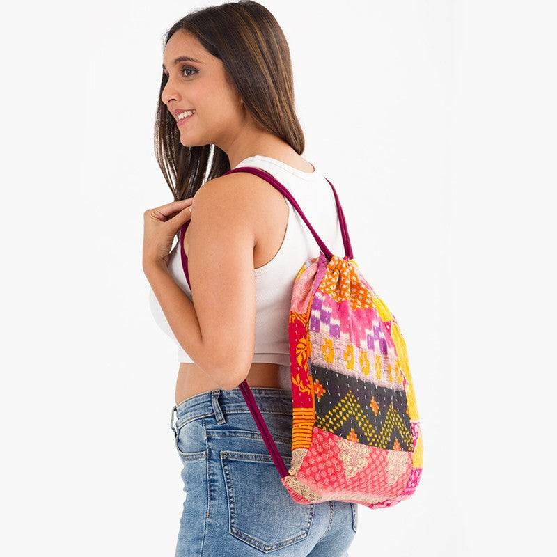 Kantha Backpack 2