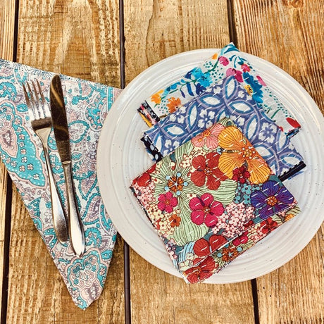 Kantha Napkins - Set of 4