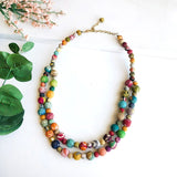 Kantha Tandem Necklace 2
