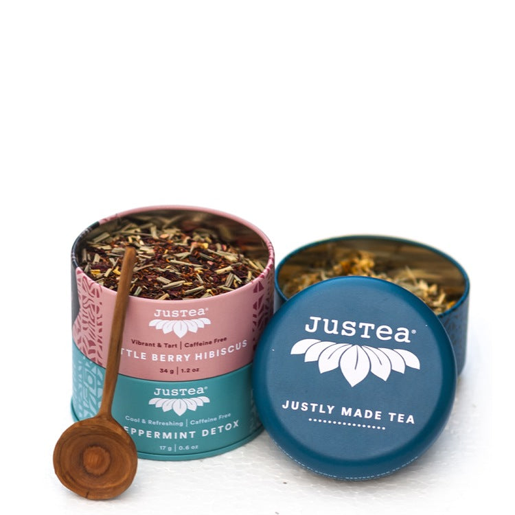 LOOSE LEAF herbal TEA TRIO GIFT TIN 1