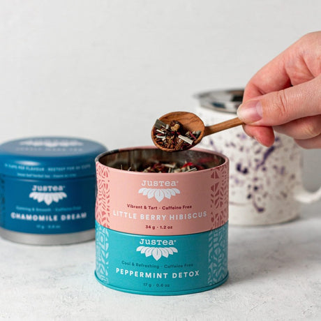 LOOSE LEAF herbal TEA TRIO GIFT TIN 3