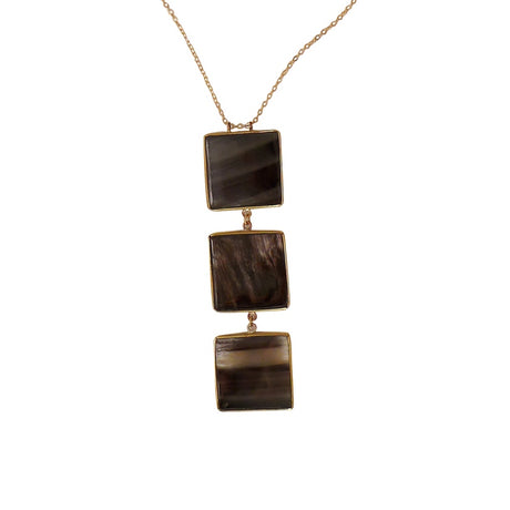Cuadro Block Ladder Necklace