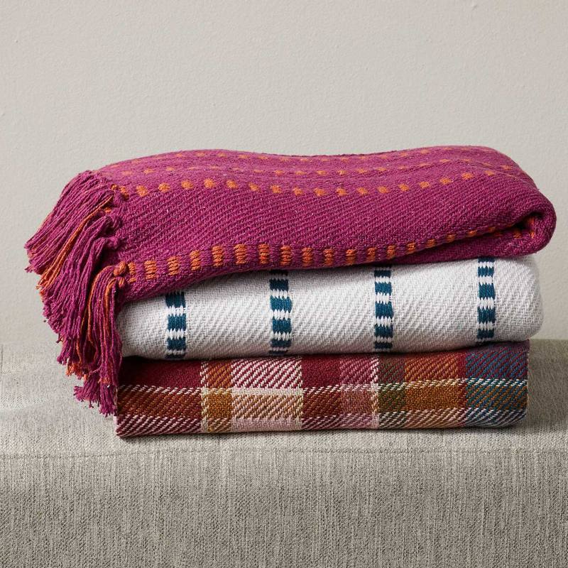 Lake Tahoe Plaid Rethread Blanket 1