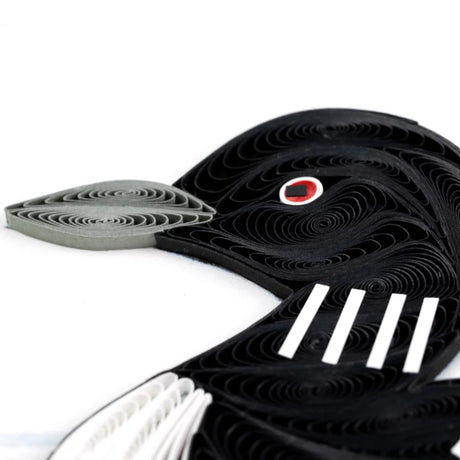 Loon Quilling Card