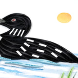 Loon Quilling Card