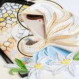 Mary & Baby Jesus Quilling Card 1