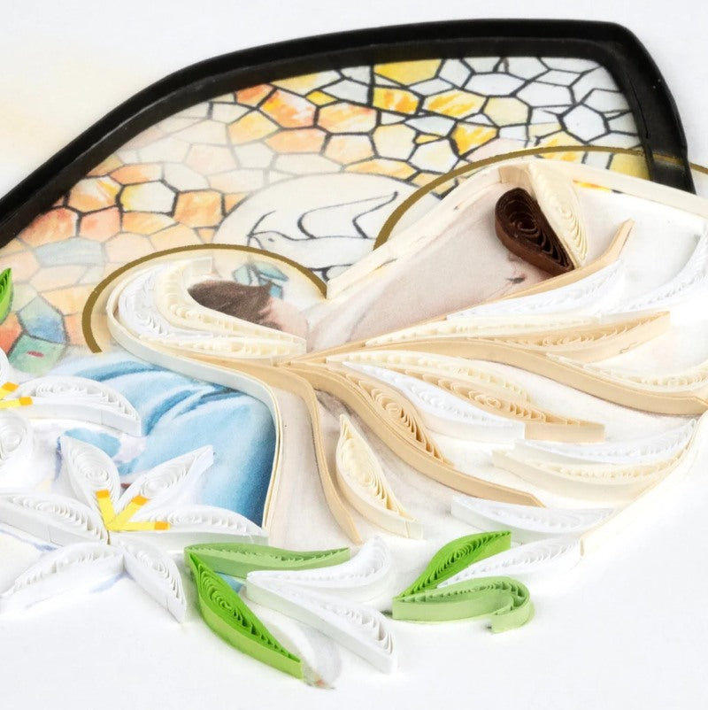 Mary & Baby Jesus Quilling Card 3