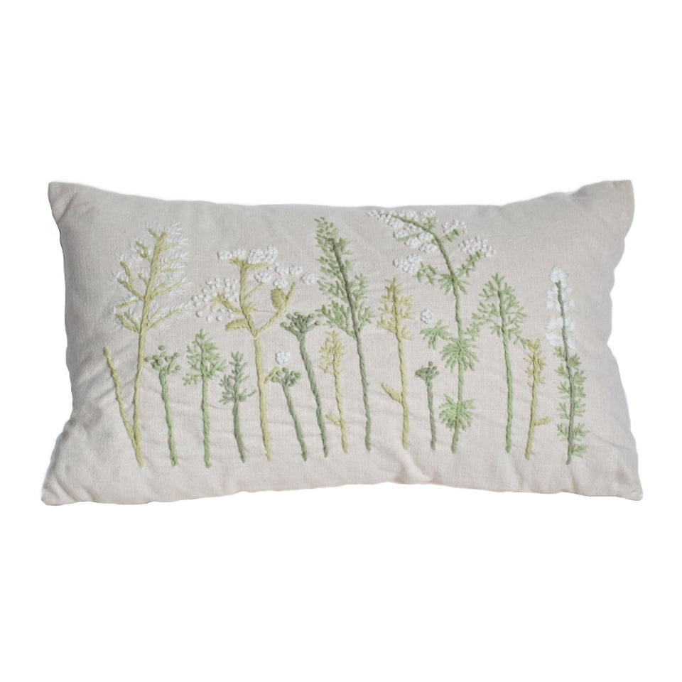Meadow Green Pillow 12 x 20”