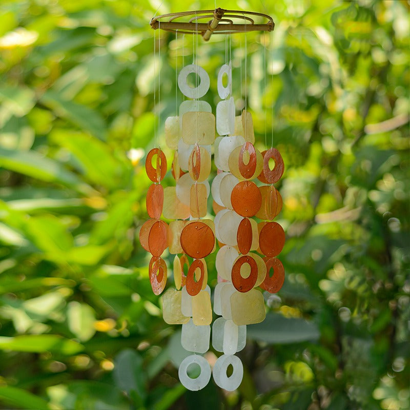 Medium Capiz Shell Chime Spice