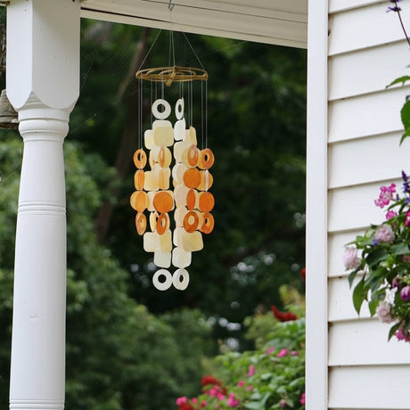 Medium Capiz Wind Chime - Spice