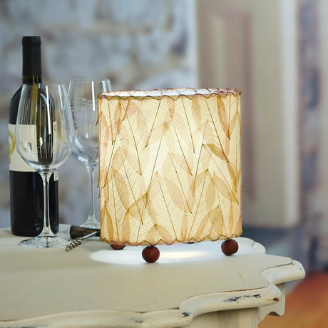 Mini Guyabano Leaf Lamp – Natural