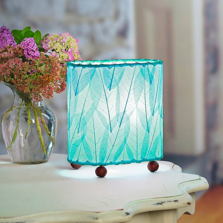 Mini Guyabano Leaf Lamp – Sea Blue