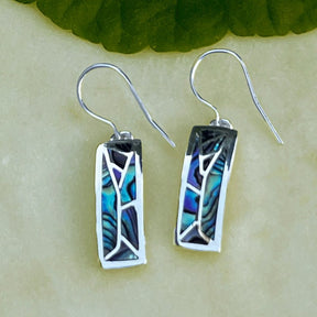 Mosaic Abalone Earrings