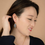 Mosaic Jasper Earrings 1