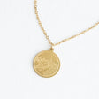 Mountain Adventure Necklace Gold