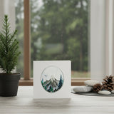 Mountain Landscape Quilling Card